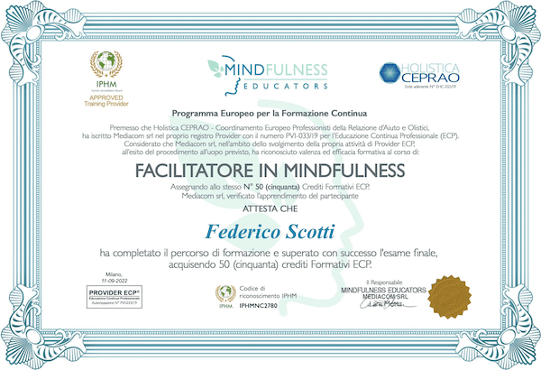 Mindfulness Federico Scotti