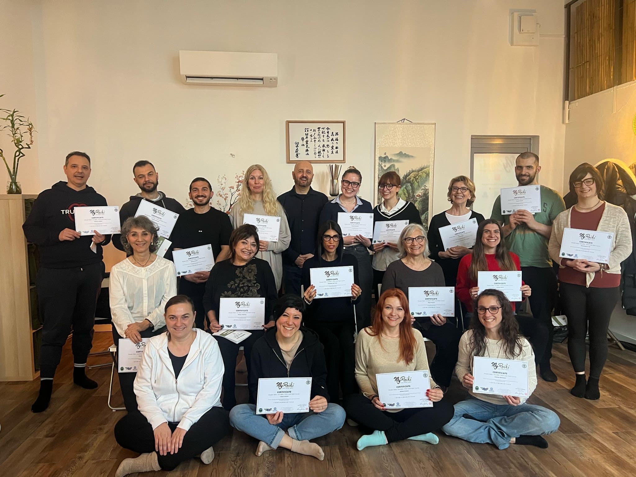 Classe del primo livello Reiki My Reiki
