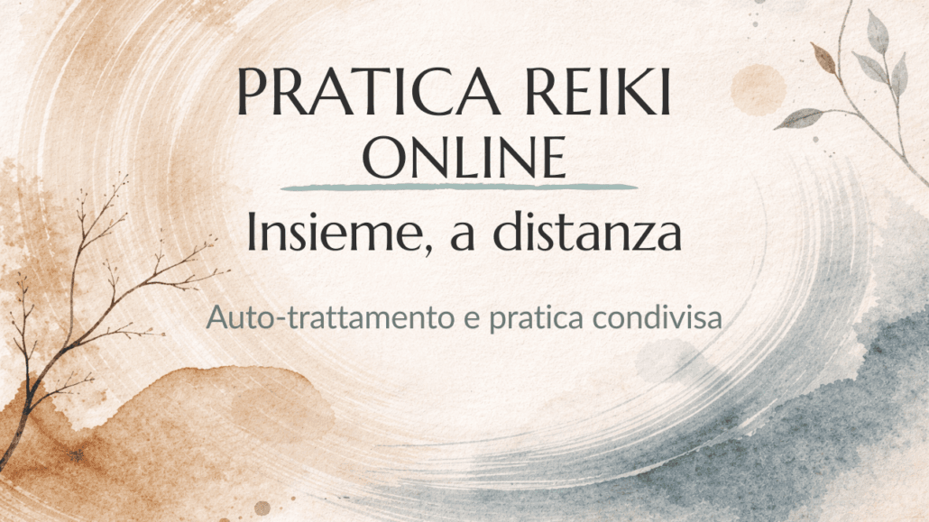 pratica reiki online
